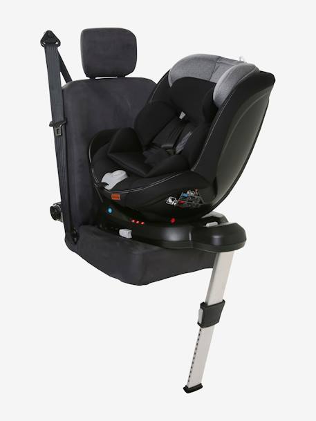 Drehbarer i-Size-Kindersitz „Spiro“, 40-105 cm bzw. Gr. 0+/1 schwarz 