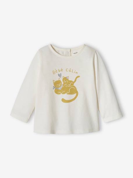 2er-Pack Baby Shirts ecru 