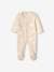 Baby Samt-Strampler Oeko-Tex beige meliert 