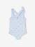 Wendbarer Mädchen Baby Badeanzug himmelblau 