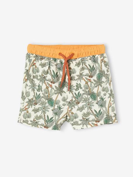 Jungen Baby Badeshorts Oeko-Tex grün 