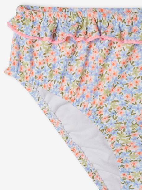 Culotte de bain imprimée bébé fille rose 