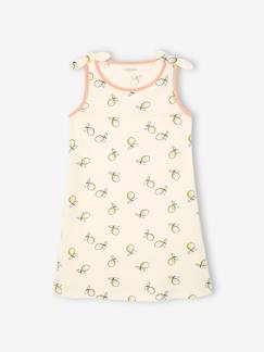 Fille-Pyjama, surpyjama-Chemise de nuit fille citrons