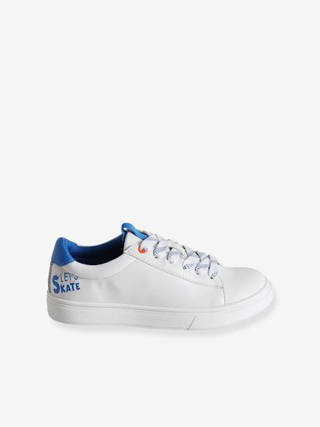 Jungen Sneakers, Schnürung weiss 