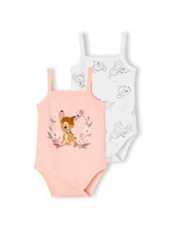 Baby-2er-Pack Mädchen Baby Bodys Disney® Animals