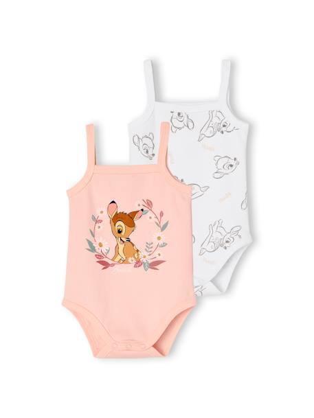 2er-Pack Mädchen Baby Bodys Disney® Animals altrosa 