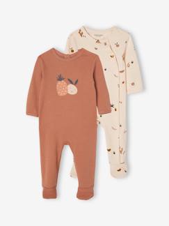Bébé-Pyjama, surpyjama-Lot de 2 dors-bien fruits bébé