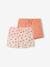 Lot de 2 shorts de pyjama fille rose 