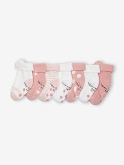 Baby-Socken, Strumpfhose-7er-Pack Mädchen Baby Stoppersocken mit Katze