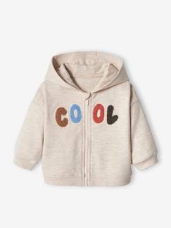 Bébé-Pull, gilet, sweat-Sweat-Sweat bébé zippé à capuche