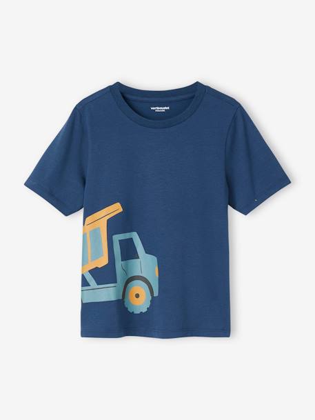 2er-Pack Jungen Pyjama, kurz & lang grau meliert 