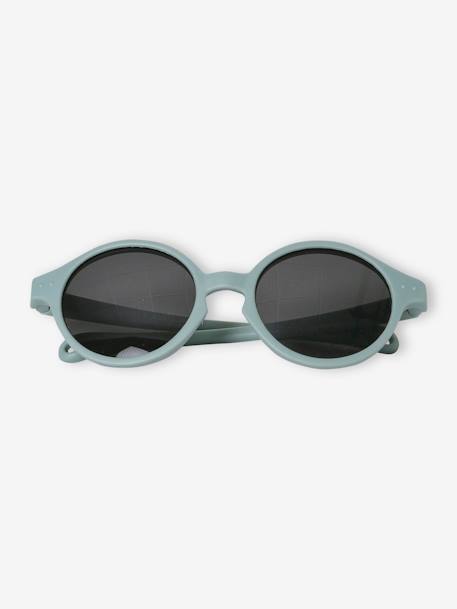 Baby Sonnenbrille mit Band salbeigrün 