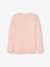 Pullover für Mädchen mit Glanzeffekt rosa 