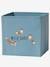 3er-Set Kinderzimmer Aufbewahrungsboxen „Baby Fox“ Pack blau 