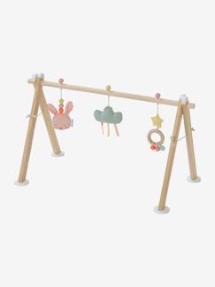 Babys gehen in die Kita-Spielzeug-Erstes Spielzeug-Krabbeldecke und Spielbogen-Baby Spielbogen ,,Häschen", Holz FSC®, essentials