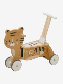Spielzeug-Erstes Spielzeug-Schaukeltiere, Lauflernwagen-Baby 2-in-1-Rutschfahrzeug/Lauflernwagen, Holz FSC, Tansanie