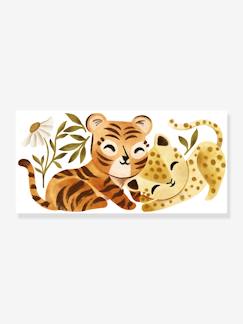 Großes Kinderzimmer Wandtattoo Leopard & Tiger „Felidae“ LILIPINSO