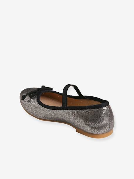 Ballerines irisées fille anthracite 