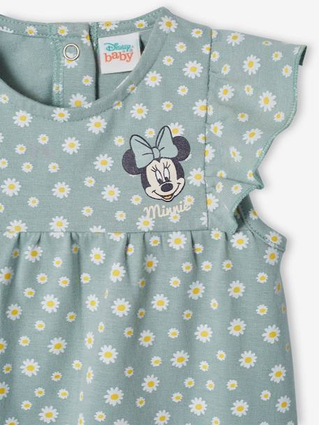 Robe bébé fille Disney Minnie® vert d'eau 