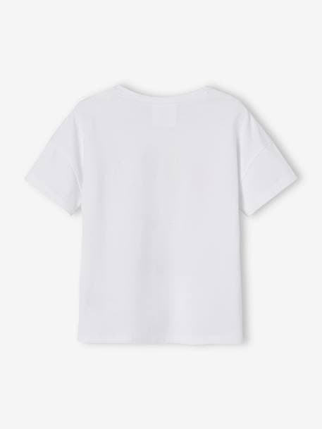 T-shirt fille manches courtes Pat'Patrouille® blanc 