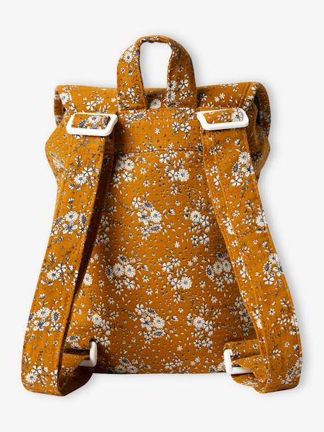 Mädchen Blumen-Tasche, personalisierbar kamel 