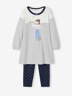 Mädchen-Pyjama, Overall-Mädchen Nachthemd & Leggings