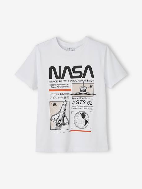 Jungen T-Shirt NASA weiss 