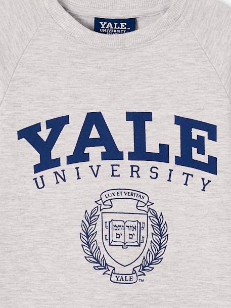 Robe-sweat fille Yale® gris chiné 