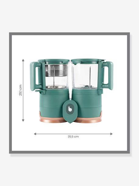 Robot multifonction Nutribaby Glass BABYMOOV vert gris 