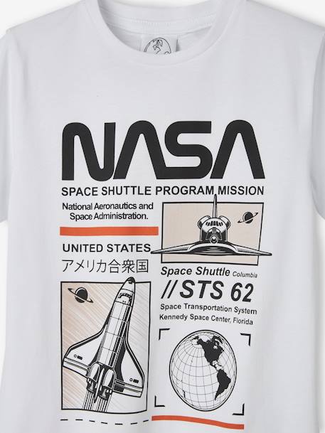 Jungen T-Shirt NASA weiss 