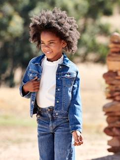 Mädchen-Mädchen Jeansjacke