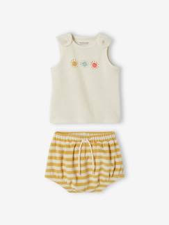 Baby-Baby-Set: Top & Shorts