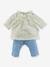 Bluse & Hose für Puppen COROLLE jeansblau 