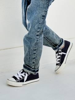 Vorzugstage-Schuhe-Jungenschuhe 23-38-Jungen Stoff-Sneakers mit Gummizug
