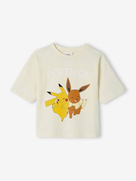 Mädchen T-Shirt POKEMON beige 