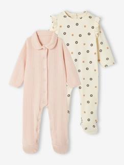 Baby-Strampler, Pyjama, Overall-2er-Pack Baby Strampler Oeko-Tex