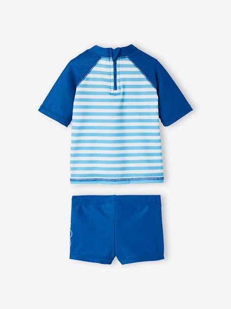 Jungen-Set: UV-Shirt & Badehose Disney® MICKY MAUS ozeanblau 