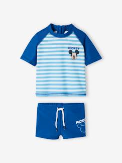 Praktische Sets-Baby-Bademode, Strandartikel-Jungen-Set: UV-Shirt & Badehose Disney® MICKY MAUS