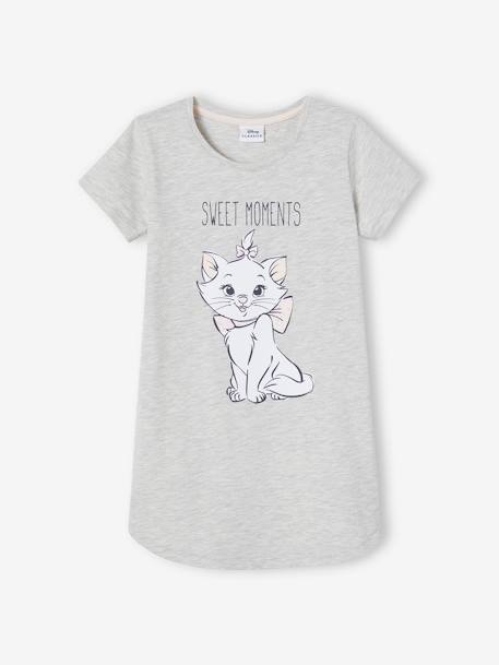 Chemise de nuit fille Disney® Marie les Aristochats GRIS CLAIR CHINE 