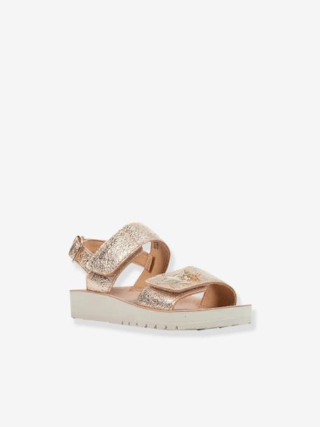 Mädchen Sandalen „Costarei Girl“ GEOX goldfarben+hellrosa 