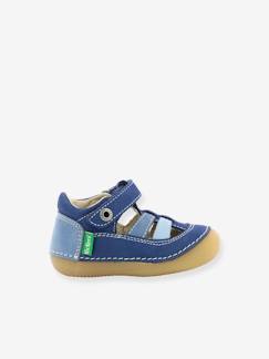 Chaussures-Chaussures bébé 17-26-Marche fille 19-26-Sandales-Sandales cuir bébé Sushy Originel Softers KICKERS®