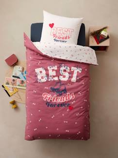 Linge de maison et décoration-Linge de lit enfant-Parure fourre de duvet  + taie d'oreiller enfant BFF