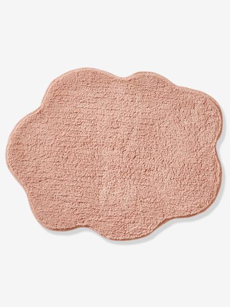 Frottee-Teppich 'Wolke' für Kinderzimmer, Basics pudrig rosa+salbeigrün+wollweiß+zimt 