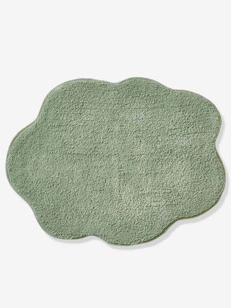 Frottee-Teppich 'Wolke' für Kinderzimmer, Basics pudrig rosa+salbeigrün+wollweiß+zimt 