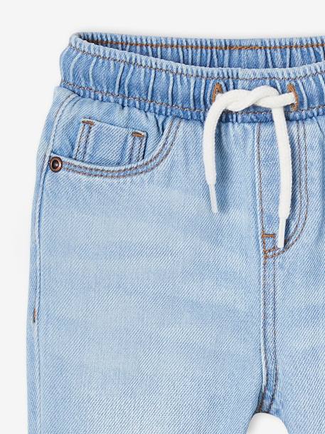 Pantalon en denim bébé taille élastiquée double stone 