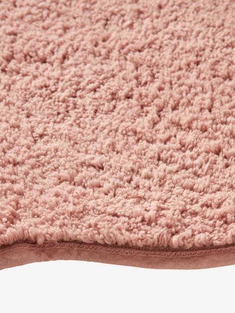 Frottee-Teppich 'Wolke' für Kinderzimmer, Basics pudrig rosa+salbeigrün+wollweiß+zimt 