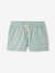 Lot de 2 shorts en jersey fille vert d'eau 