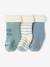 Lot de 3 paires de chaussettes avion et train bébé garçon bleu glacier 