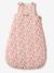 Baby-Schlafsack Boheme aus Baumwollgazee rosa bedruckt 