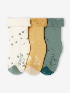 -3er-Pack Baby Socken, Sterne/Wolke/Sonne